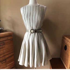 Calvin Klein Beige Linen Blend Dress